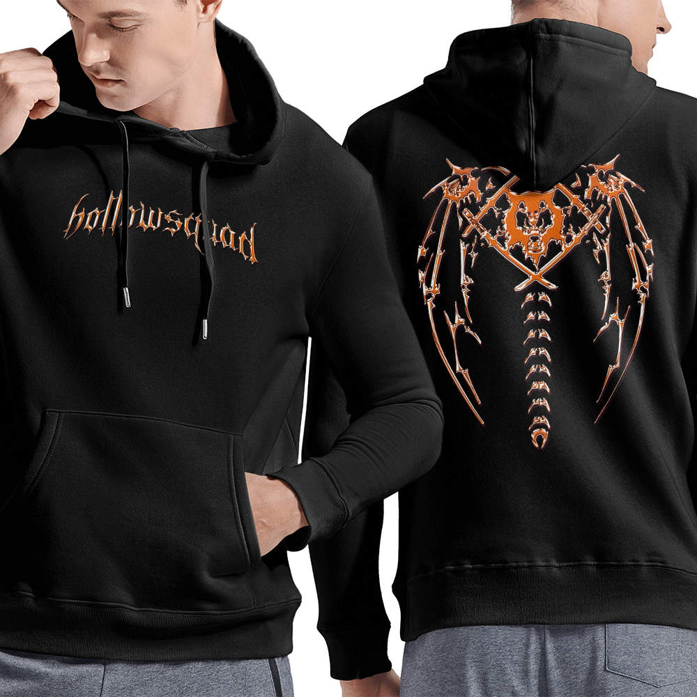 Chrome Wing Xavier Wulf Hoodie-Xavier Wulf Hoodies